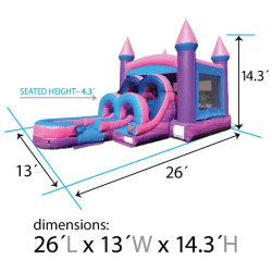 Princess20Castle20Dimensions 1742589662 Princess Castle Combo