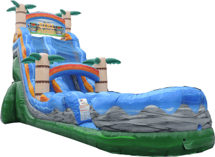 Tiki Plunge 22' Dual Slide